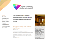 Desktop Screenshot of ledlightenergy.com